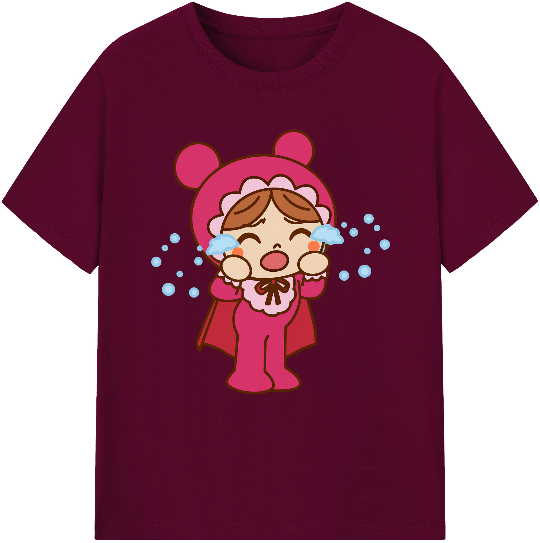 （画像用） アンパンマン Anpanman レディースカジュアルプリントTシャツ（綿100％）